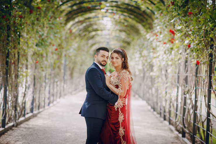 Bridal portrait